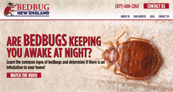 Desktop Screenshot of bedbugne.com